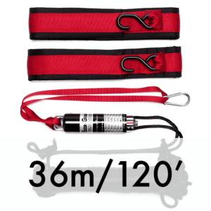 Speed Trainer 60m (200') with Two Waist Harnesses | EXER-GENIE