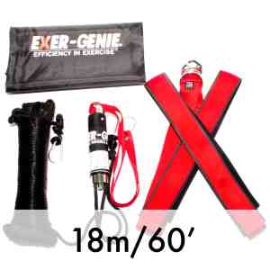 Speed Trainer 60m (200') with Two Waist Harnesses | EXER-GENIE